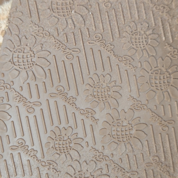 Yellow Box Daralie Bow Top Stretch Fabric Cheetah Print Comfort Slide Sandals 9 - Picture 8 of 8